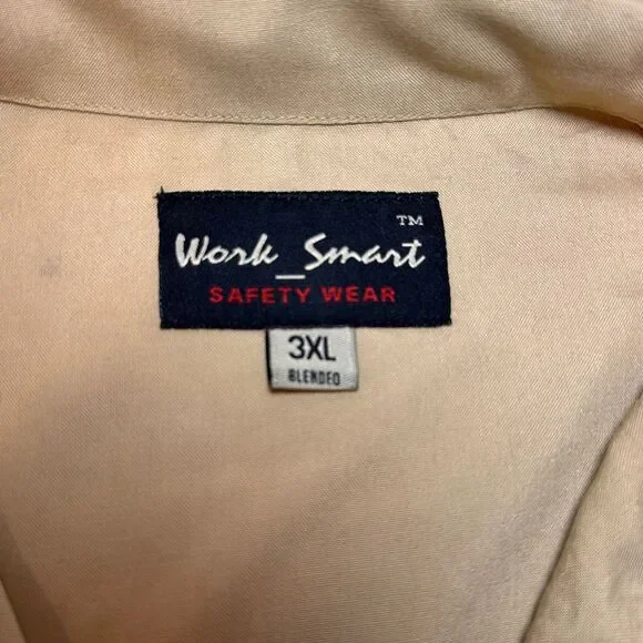 Vintage lightweight khaki coveralls size 3x - Picture 10 of 12